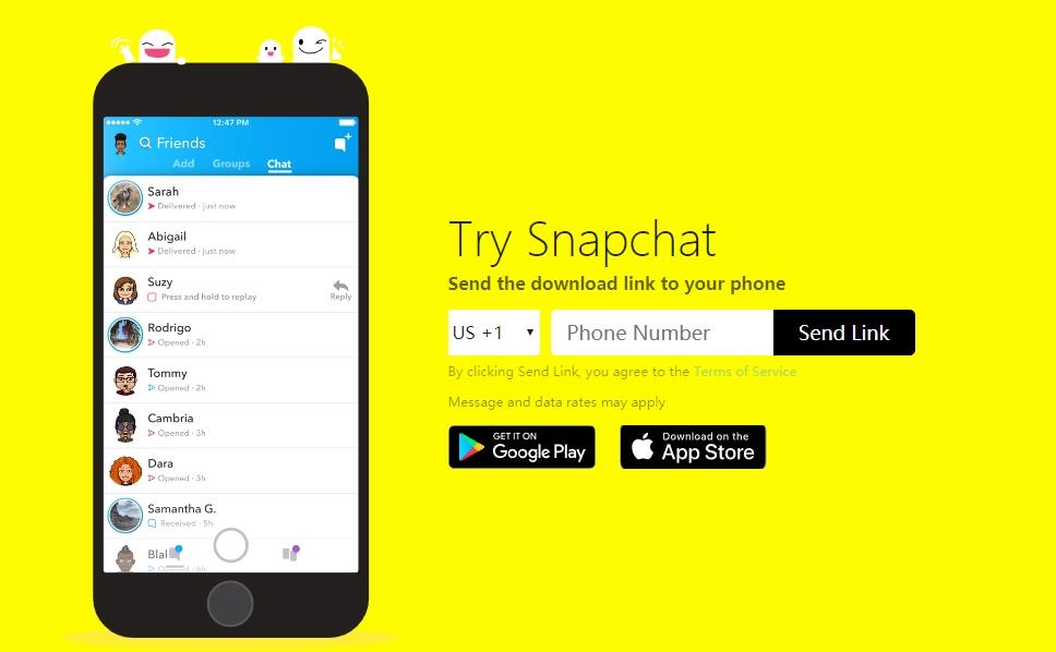 Snapchat注册教程